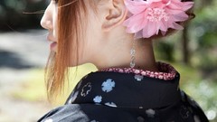 Japanese kimono cities idol models Japanese clothes Ai Sayama