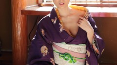 Japanese kimono cities models Japanese clothes Yuma Asami