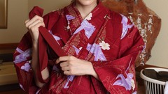 Japanese kimono cities models Japanese clothes Yuma Asami