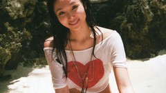 Japanese models Risa Yoshiki