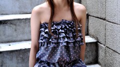 Japanese models Satomi Shigemori