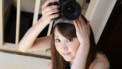 Japanese models Shoko Hamada