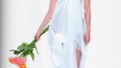 Japanese models Simple Background Risa Yoshiki