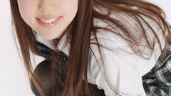 Japanese schoolgirls asians brunettes school uniforms Mizuho 