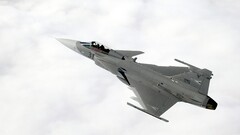 Jas 39 Gripen jet-fighter airplane Aircraft sky military vehicle