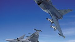 Jas Gripen Swedish air