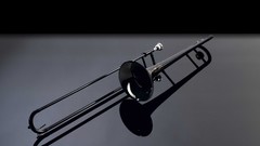 Jazz instruments trombone