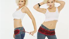 Jeans elisha cuthbert woman