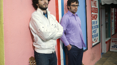 Jeans glasses flight of