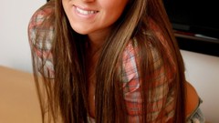 Jeans Shorts plaid shirt Craving Carmen