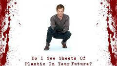 Jeans text Dexter blood