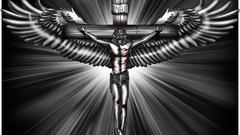Jesus Christ crucified.