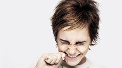 Jewelry bite short hair emma watson portraits
