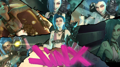 Jinx (League of Legends) League of Legends video games collage