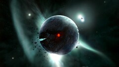 JoeyJazz spacescapes planet Space space art digital art