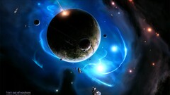JoeyJazz spacescapes science fiction planet Space space art