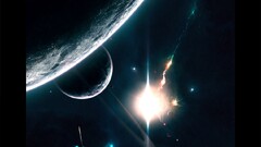 JoeyJazz spacescapes space art planet science fiction Space