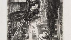 John sloan subway stairs