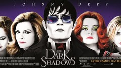 Johnny Depp chloe moretz artwork Dark Shadows Eva Green