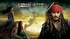 Johnny Depp Pirates of the Caribbean mermaids Captain Jack 