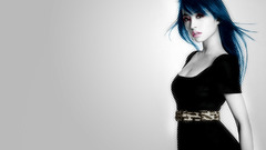 Jolin tsai blue hairs