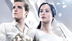 Josh hutcherson jennifer lawrence the hunger games katniss 