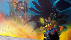 Judge Dredd Batman dc