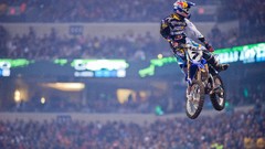 Jump motocross Red Bull Yamaha james stewart dirt bikes ama 
