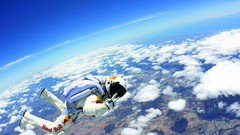 Jump outer space Felix Baumgartner