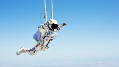 Jump outer space Felix Baumgartner