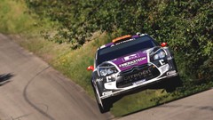 Jump rally wrc Citroën DS3 WRC
