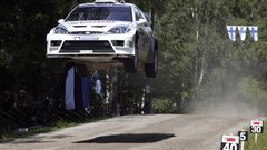 Jumping rally Ford Focus