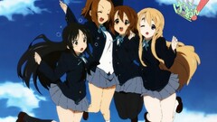 k - on anime girls akiyama mio tainaka ritsu kotobuki tsumugi