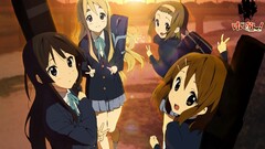 k - on anime girls akiyama mio tainaka ritsu kotobuki tsumugi