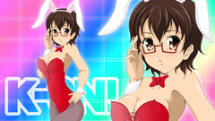 K - on manabe nodoka bunny suit