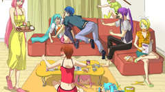 Kagamine len hachune miku