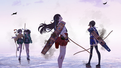 kantai collection anime girls Anime Akagi (KanColle) fantasy art