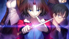 Kara no kyoukai kokutou azaka Aozaki Touko Kokuto Mikiya