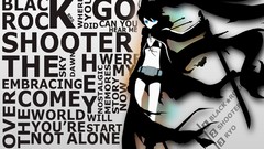 Katana Anime anime girls black rock shooter ryo