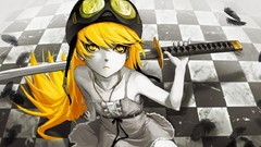 Katana bakemonogatari oshino shinobu