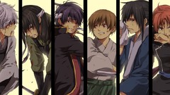 Katana samurai kimono kagura gintama okita sougo sakata gintoki 