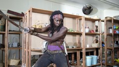 Katana the walking dead walking dead michonne Danai Gurira
