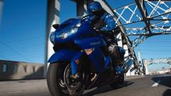 Kawasaki motor vehicles motorbikes