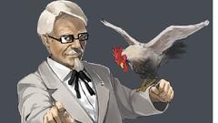 Kfc soft shading Colonel
