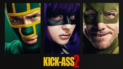 kick-ass 2 Jim Carrey chloë grace moretz Movies mask purple hair