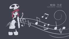 Kill la Kill Anime Jakuzure Nonon anime girls musical notes