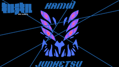 Kill la Kill artwork Typography black background