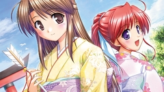 Kimono girl cute Anime