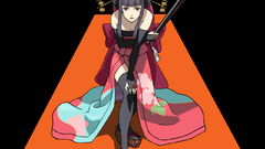 Kimono Japanese clothes black