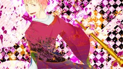 Kimono pink hair Anime